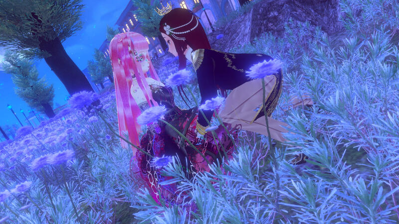 VRChat photography session for TinyLyri and KaitoSai