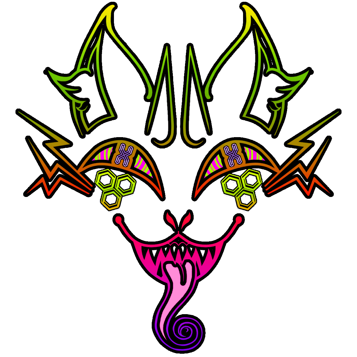 Logo Design for DJ XenonChameleon